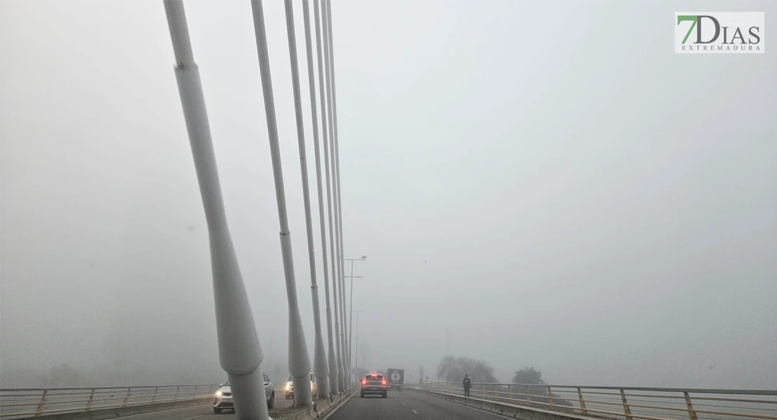 Extremadura amanece este jueves con nieblas y aviso amarillo en las Vegas del Guadiana