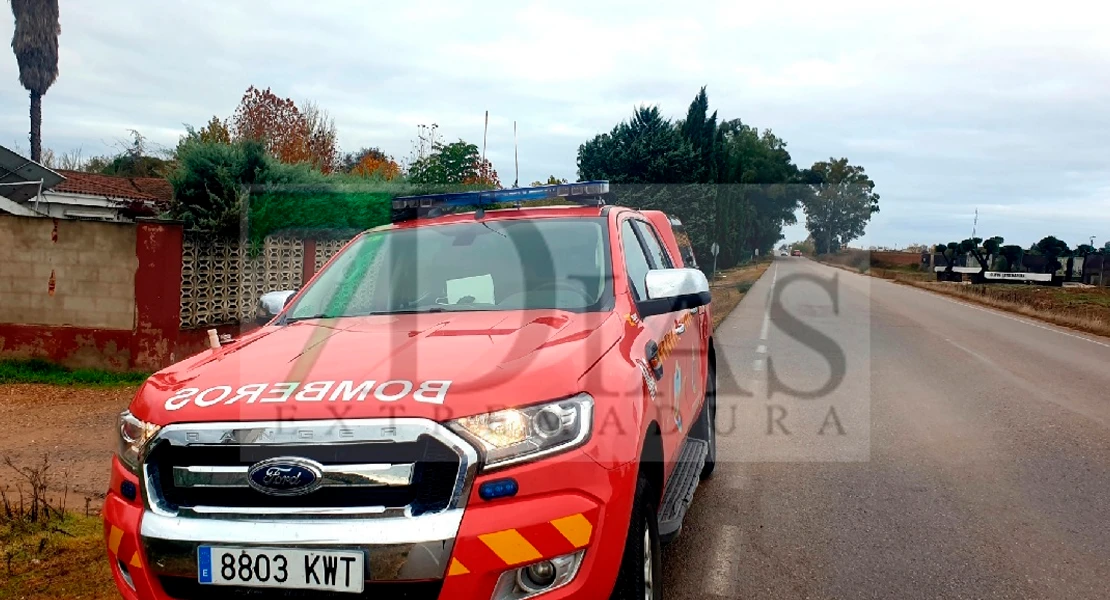 Incendio de vivienda en la carretera de La Corte (BA)