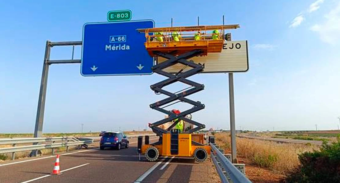 Inversión histórica en Badajoz: 15 M para conservar 186 km de carreteras