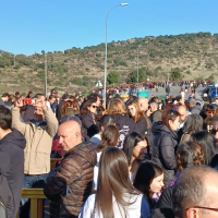 Miles de personas hacen cola en Plasencia para despedir a Robe