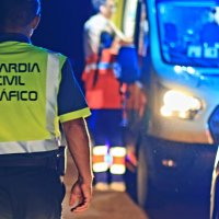 Una colisión entre dos vehículos deja varios heridos en la N-630