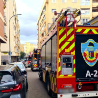 Los bomberos de Badajoz efectúan varias salidas en Nochebuena
