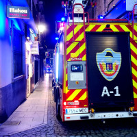 Los bomberos acuden a un incendio de vivienda en el Casco Antiguo de Badajoz