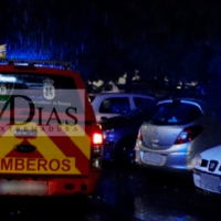 Los estragos de una noche de lluvia en Badajoz: inundaciones, balsas de agua e incendio