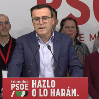 Gallardo no dimite tras la debacle del PSOE en Extremadura