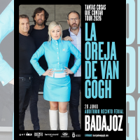 La Oreja de Van Gogh actuará en Badajoz en 2026