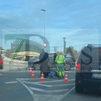Un accidente en una rotonda deja un herido en San Fernando (BA)