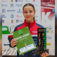 La pacense Valeria Rebollo se proclama campeona nacional por tercer año consecutivo