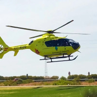 Grave accidente en Extremadura: un hombre es trasladado en helicóptero al hospital