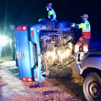 Herido tras un accidente cerca de Montijo el día de Navidad