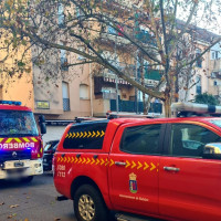 Los bomberos acuden a un incendio de vivienda en Ciudad Jardín (BA)