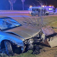 Un accidente en Badajoz deja un herido en Nochebuena