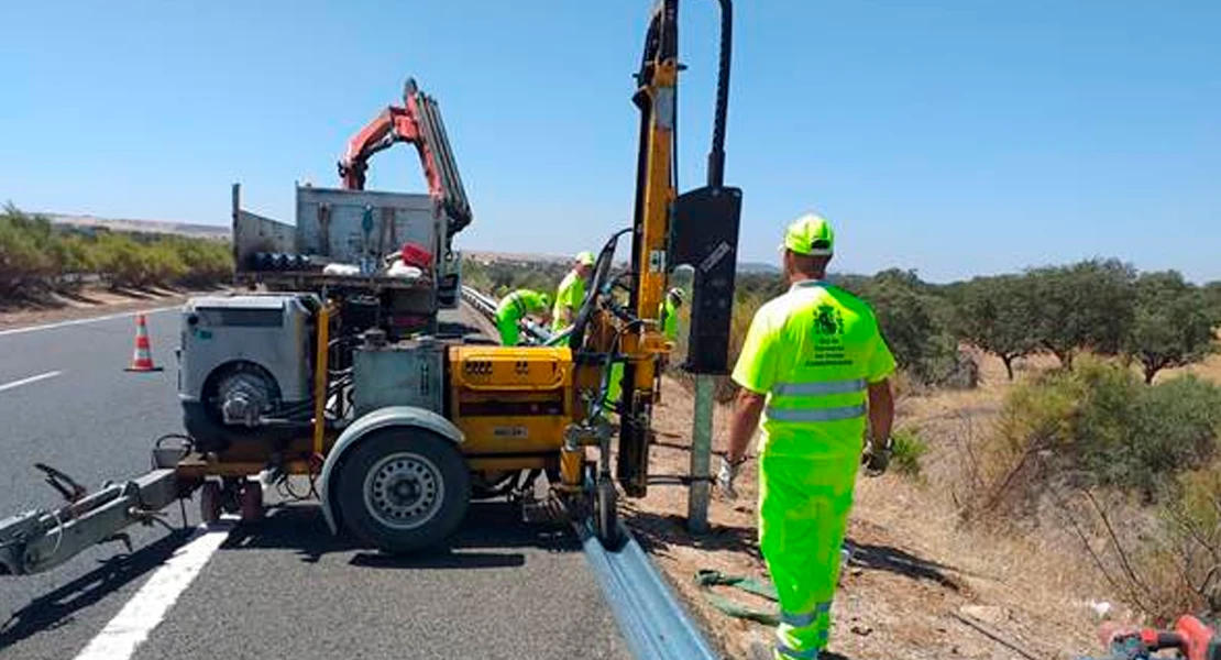 Inversión histórica en Badajoz: 15 M para conservar 186 km de carreteras