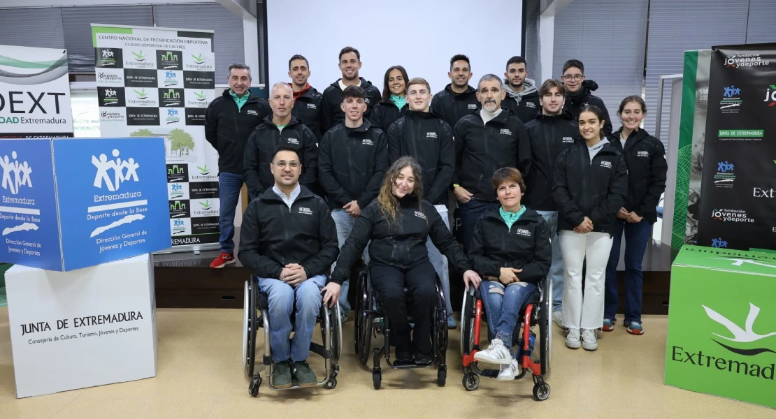 La Junta celebra su tradicional encuentro anual con deportistas extremeños