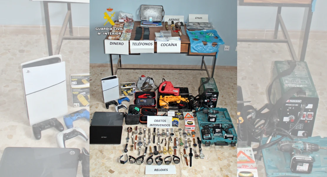 Intervienen 200 dosis de cocaína y hachís en una vivienda extremeña