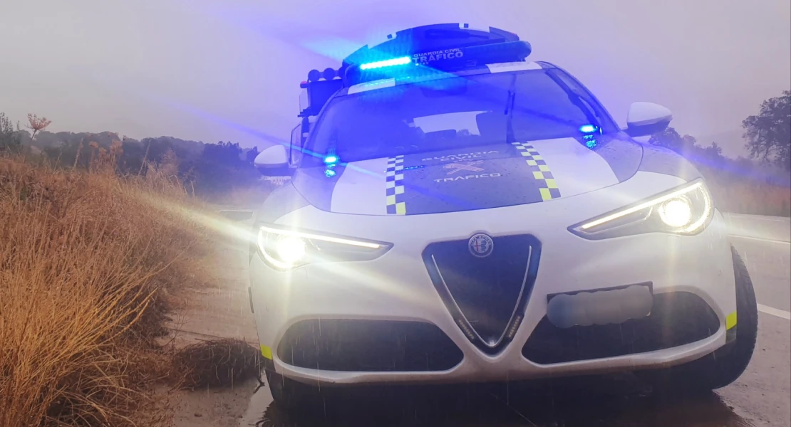 Hospitalizado tras sufrir un accidente de tráfico en la provincia de Cáceres