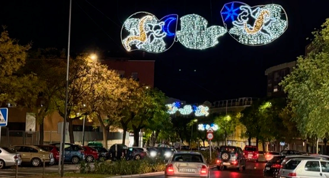 PSOE: "La iluminación navideña es ausente en los barrios de Badajoz"