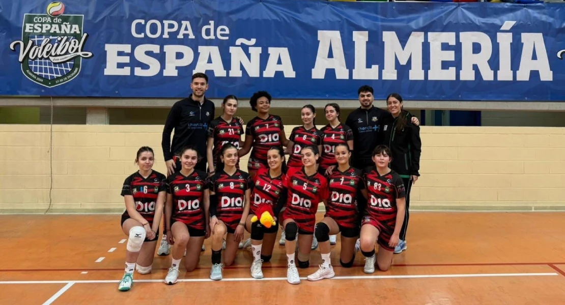 El A.D. Voleibol Ribera lleva el nombre de Ribera del Fresno a la Copa de España Cadete
