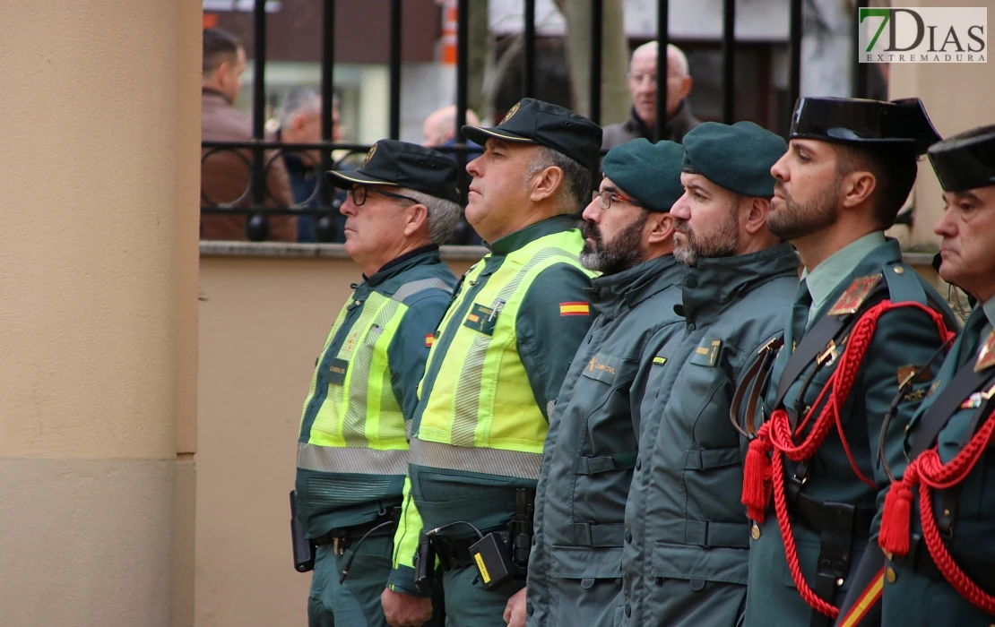 Badajoz despide al general de la Guardia Civil José Manuel Santiago Marín