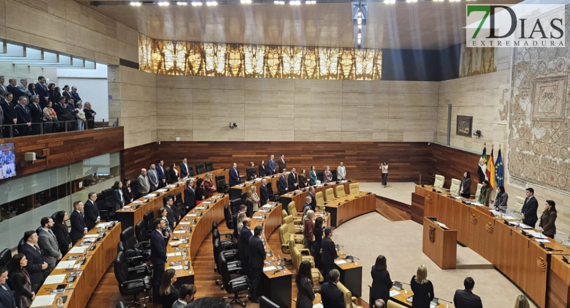 Todo preparado para la constitución de la Asamblea de Extremadura