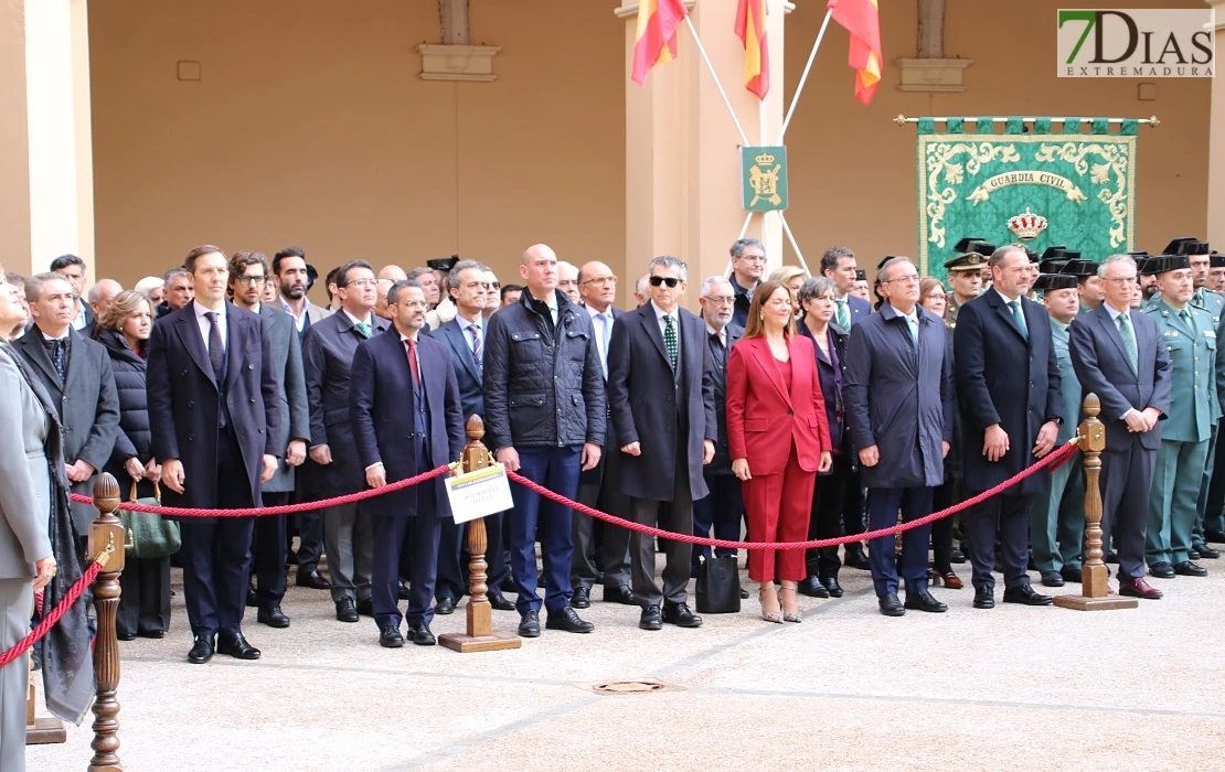 Badajoz despide al general de la Guardia Civil José Manuel Santiago Marín
