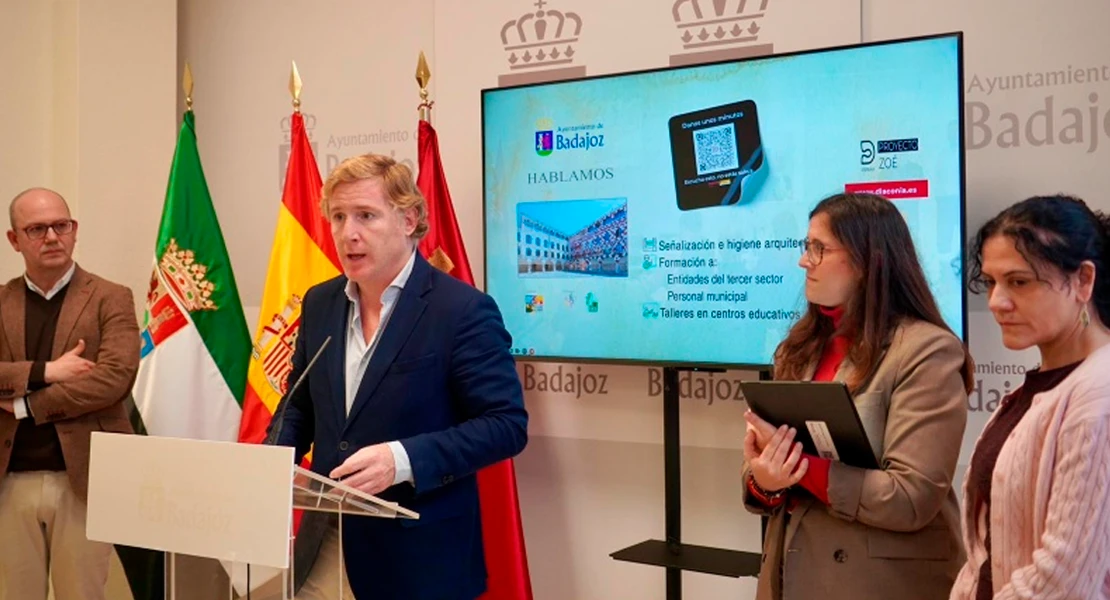 El Ayto. instala códigos QR para prevenir el suicidio en Badajoz