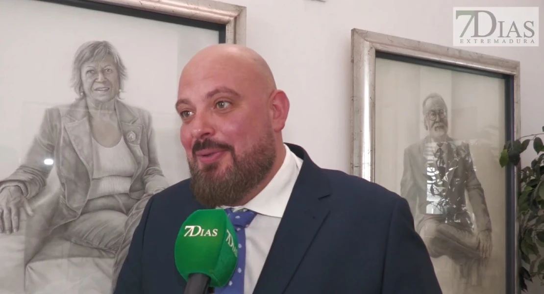 Declaraciones a 7Días del nuevo presidente de la Asamblea de Extremadura, Manuel Naharro