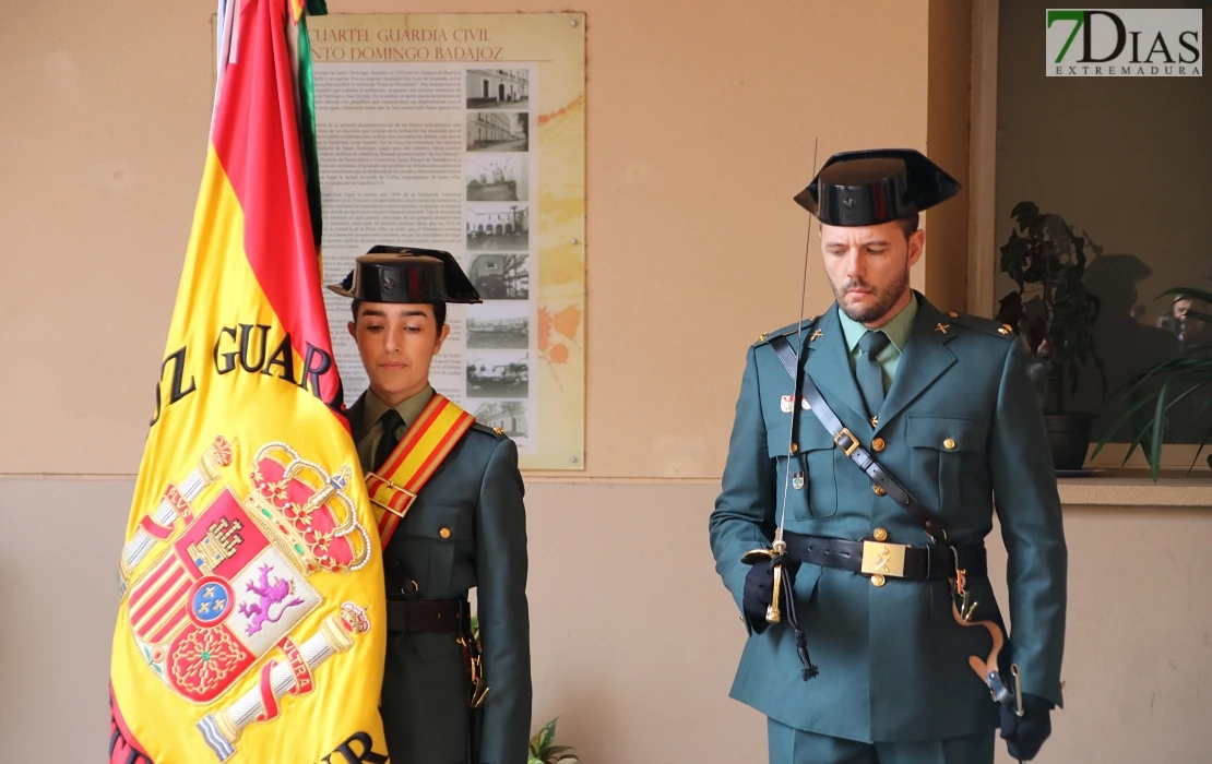 Badajoz despide al general de la Guardia Civil José Manuel Santiago Marín