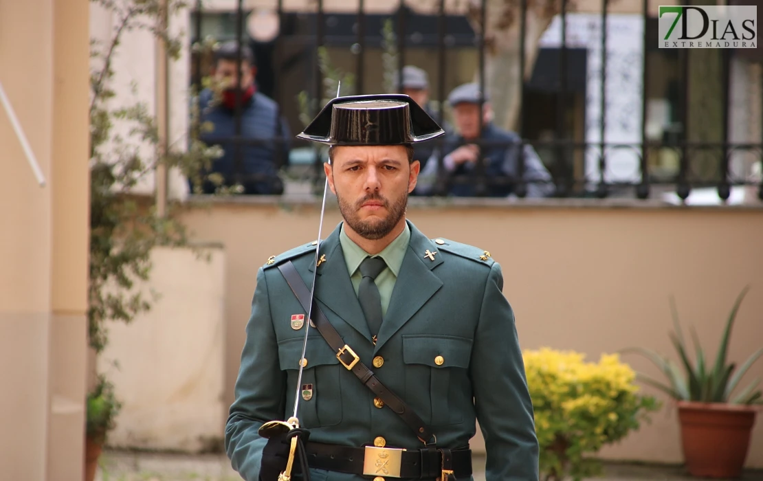 Badajoz despide al general de la Guardia Civil José Manuel Santiago Marín