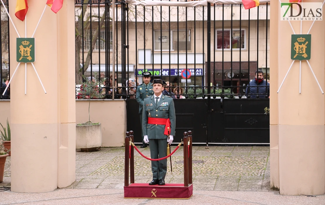 Badajoz despide al general de la Guardia Civil José Manuel Santiago Marín