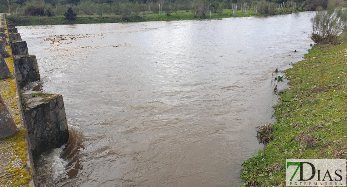 Badajoz y sus pedanías en alerta por las posibles crecidas
