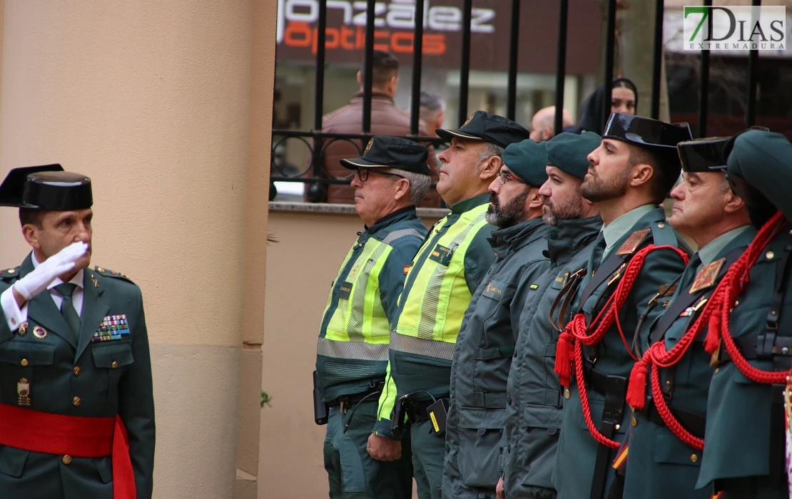 Badajoz despide al general de la Guardia Civil José Manuel Santiago Marín