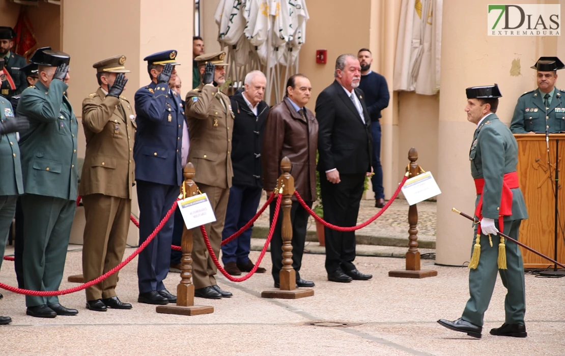 Badajoz despide al general de la Guardia Civil José Manuel Santiago Marín