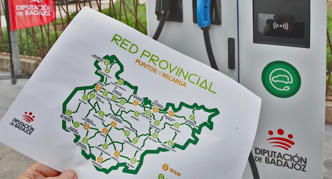 La provincia de Badajoz tendrá 18 nuevos puntos de recarga de vehículos eléctricos