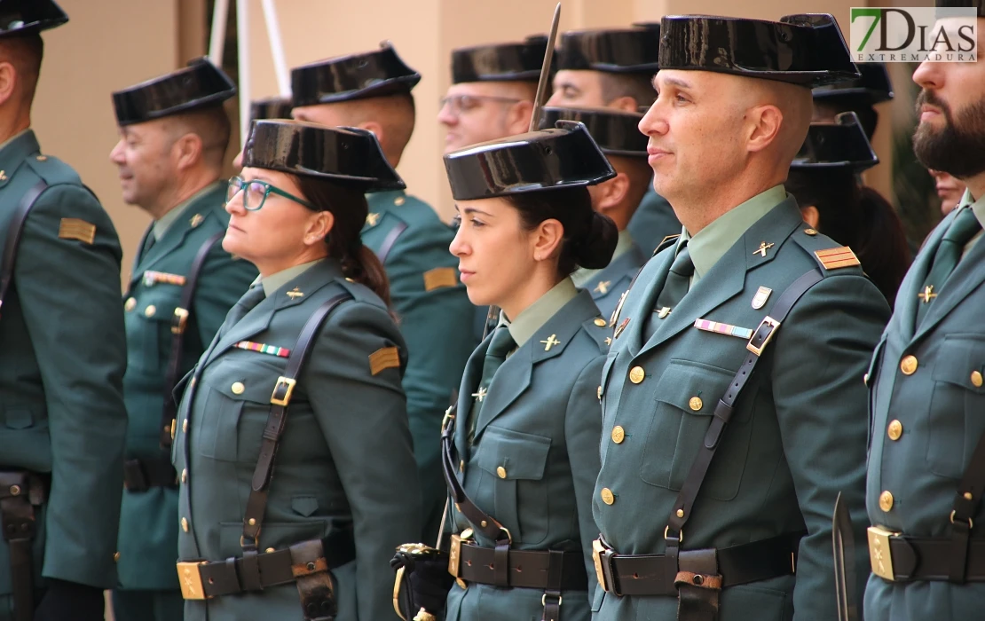 Badajoz despide al general de la Guardia Civil José Manuel Santiago Marín