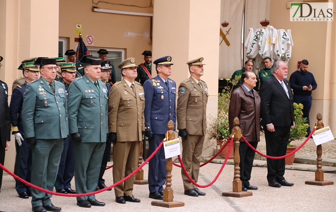 Badajoz despide al general de la Guardia Civil José Manuel Santiago Marín