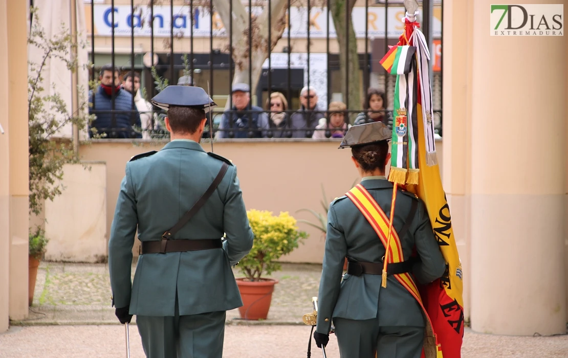 Badajoz despide al general de la Guardia Civil José Manuel Santiago Marín