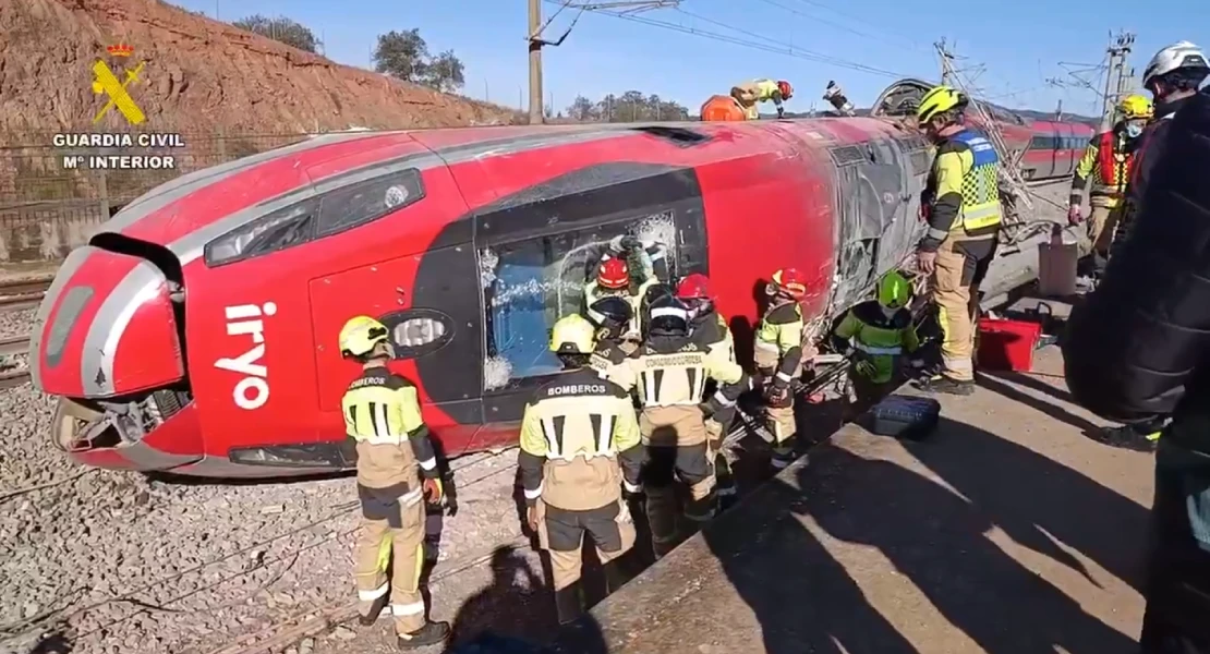 Una niña de seis años, única superviviente de su familia tras el accidente ferroviario de Adamuz