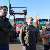 Imágenes de la tractorada en Extremadura para protestar por el acuerdo de Mercosur
