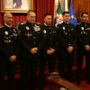 El cuerpo de la Policía Local de Badajoz cuenta con nuevos oficiales, inspector e intendente