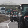 Imágenes de la tractorada en Extremadura para protestar por el acuerdo de Mercosur
