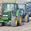 Imágenes de la tractorada en Extremadura para protestar por el acuerdo de Mercosur