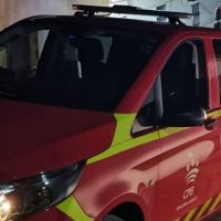 Vecinos de Alburquerque alertados durante la madrugada: "Se oían estallidos y había fuego"