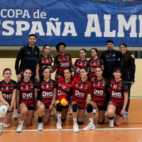 El A.D. Voleibol Ribera lleva el nombre de Ribera del Fresno a la Copa de España Cadete