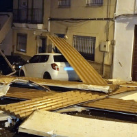 Bomberos del CPEI intervienen en medio centenar de incidencias por el fuerte temporal