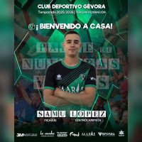 Samu López regresa al CD Gévora para reforzar el centro del campo