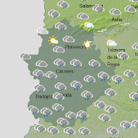 Piden mucha precaución esta tarde en parte de Extremadura: se esperan 60 litros