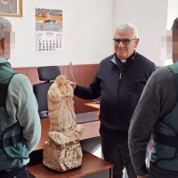 La Guardia Civil devuelve la imagen de la virgen sustraída en Fuente del Maestre