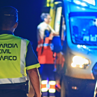 Una colisión entre dos vehículos deja dos heridos en Monfragüe