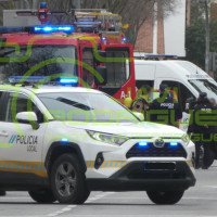 Momentos de tensión en María Auxiliadora: cortan la calle por la rotura de una tubería de gas